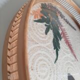 Butterfly tray and 6 coasters