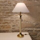 Large vintage palm tree lamp, 1970