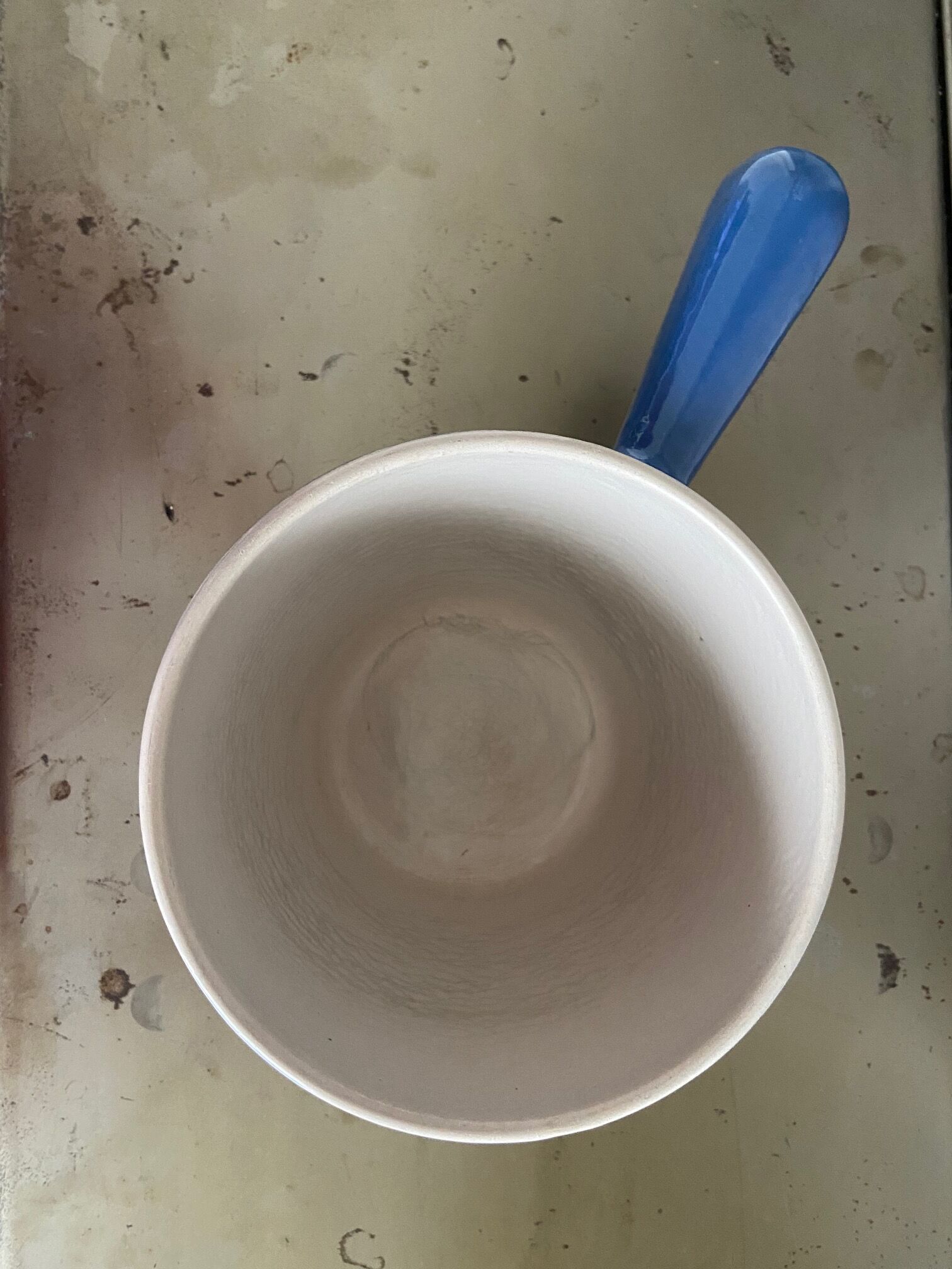 Le Creuset cast iron pan