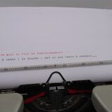 Typewriter Olympia Monica