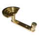 1 out of 10 pcs. Postmodern italian designer sottsass brass wall coat hooks