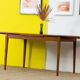 Vintage Scandinavian Table – 120 cm