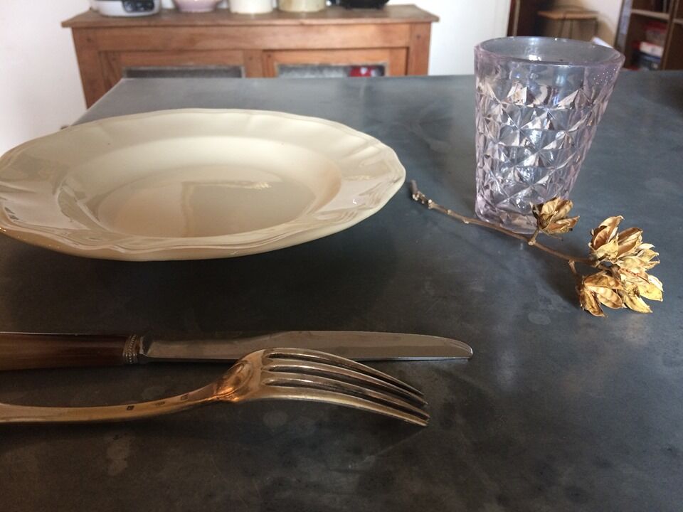 Four glasses of bistro 19th