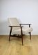 Armchair 'Lis', 1970s beige boucle design by Henryk Lis