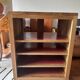 TV unit / storage unit in walnut and tadelakt
