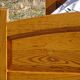 Solid oak bed, 1 place 90x190 cm