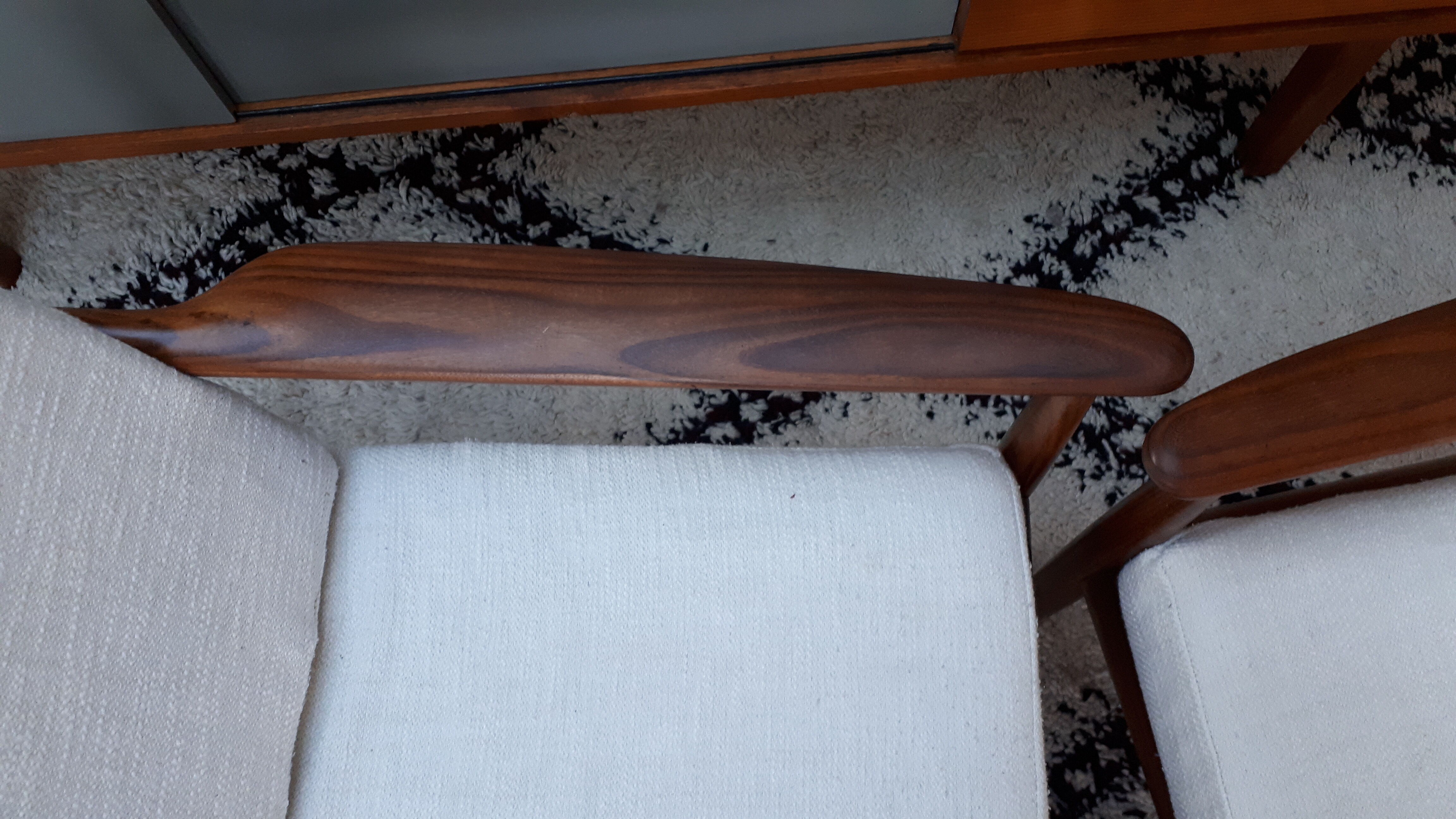 Paire de fauteuils scandinaves des années 60