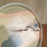 Vintage Fiberglass Serving Tray