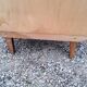 Chest of drawers of the 50s in rosewood spindle feet and fins