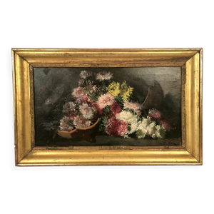 Huile sur toile signée