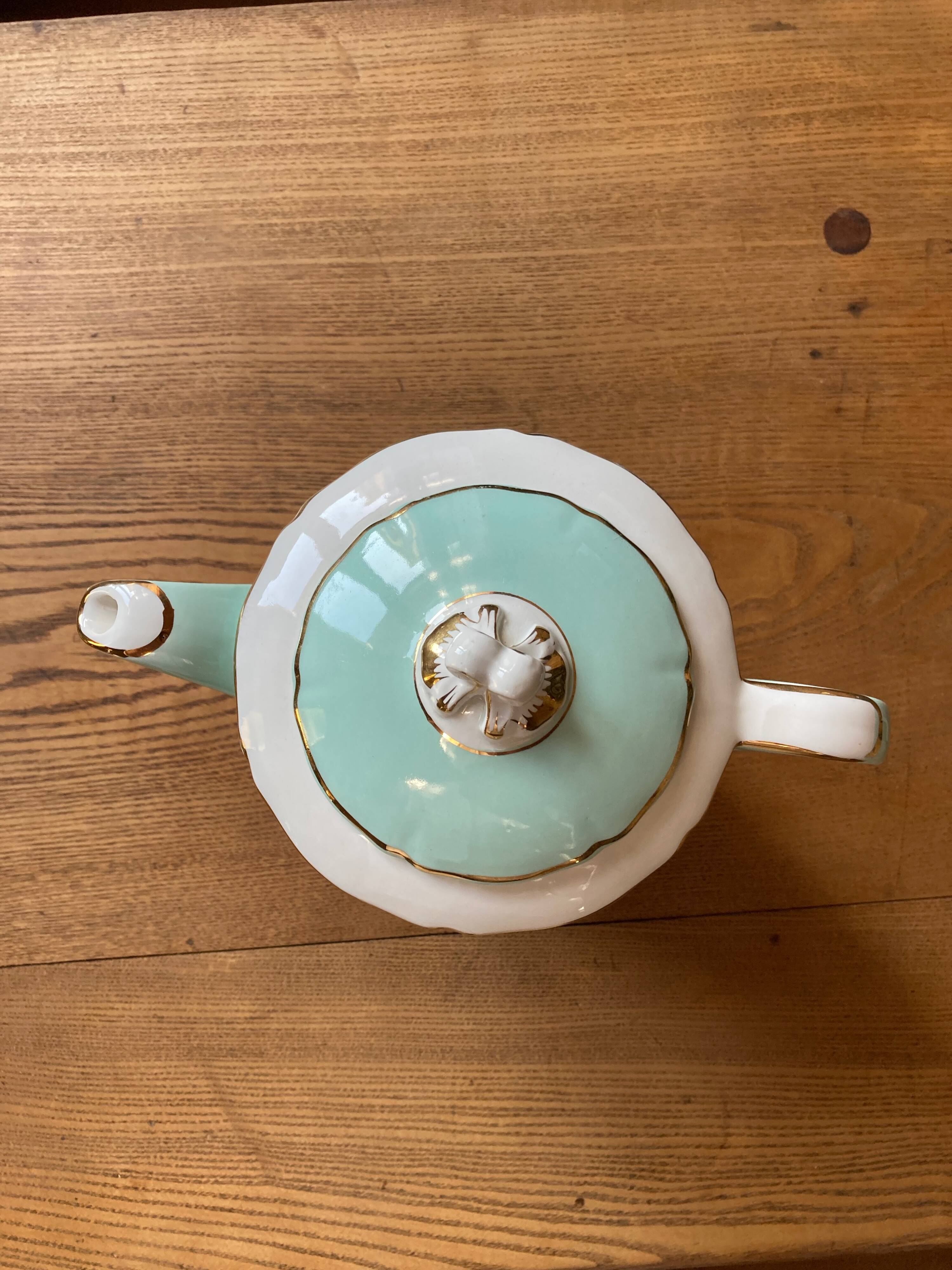 Coffee service - Céranord, Saint-Amand, Trianon model, 1970s