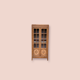 Parisian wardrobe glazed art deco 1930 raw wood