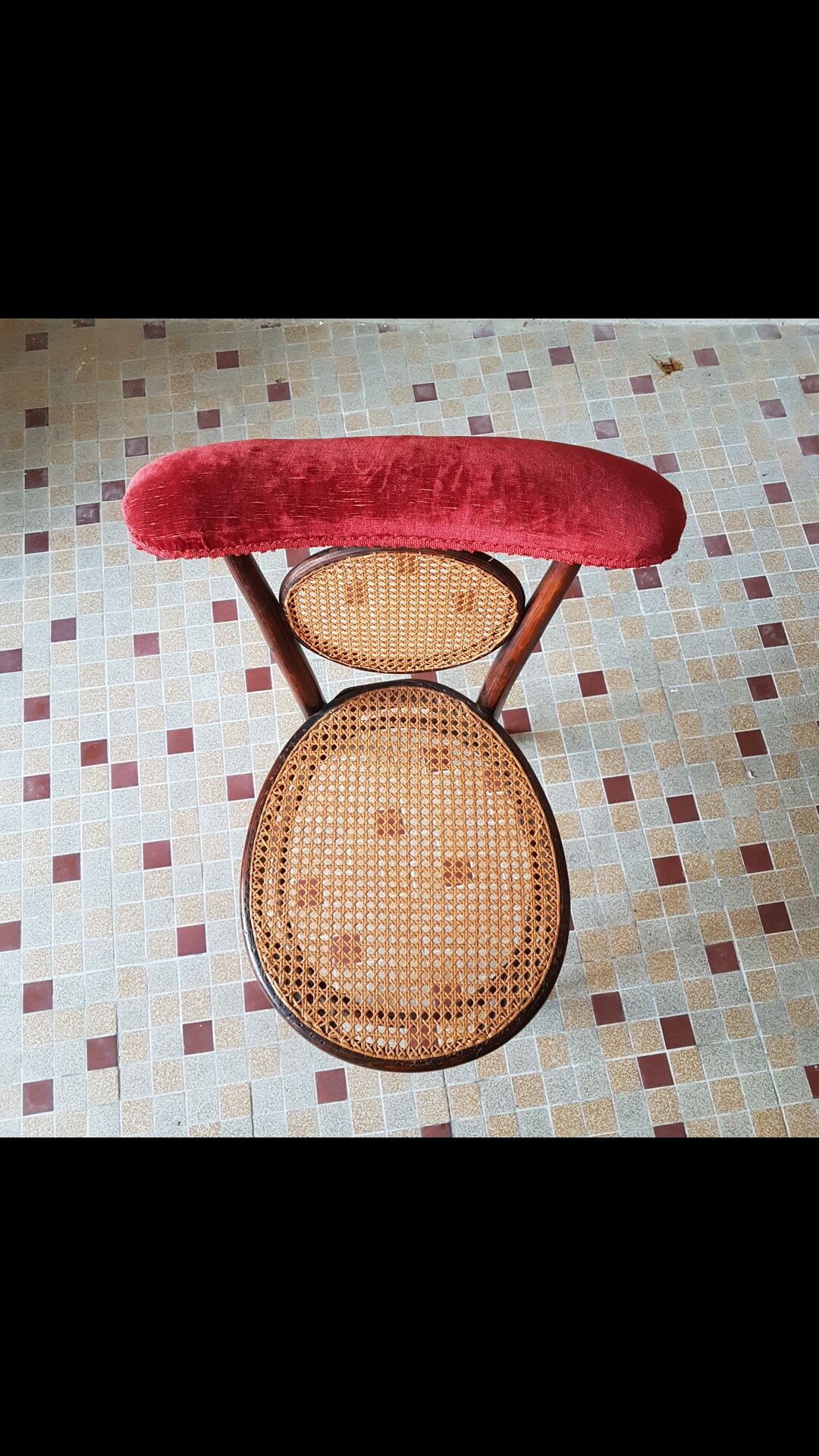 Old poker chair