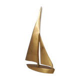 Brass sailboat