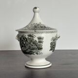 Old Sugar Bowl Jemmapes Faience (Cappellemans)