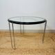 Table Basse Design Vintage Italienne Années 70 - Chrome & Verre - Élégance