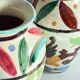 Vases vintage italy motif dragon