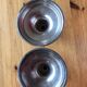Silver candlesticks by TH HENRY