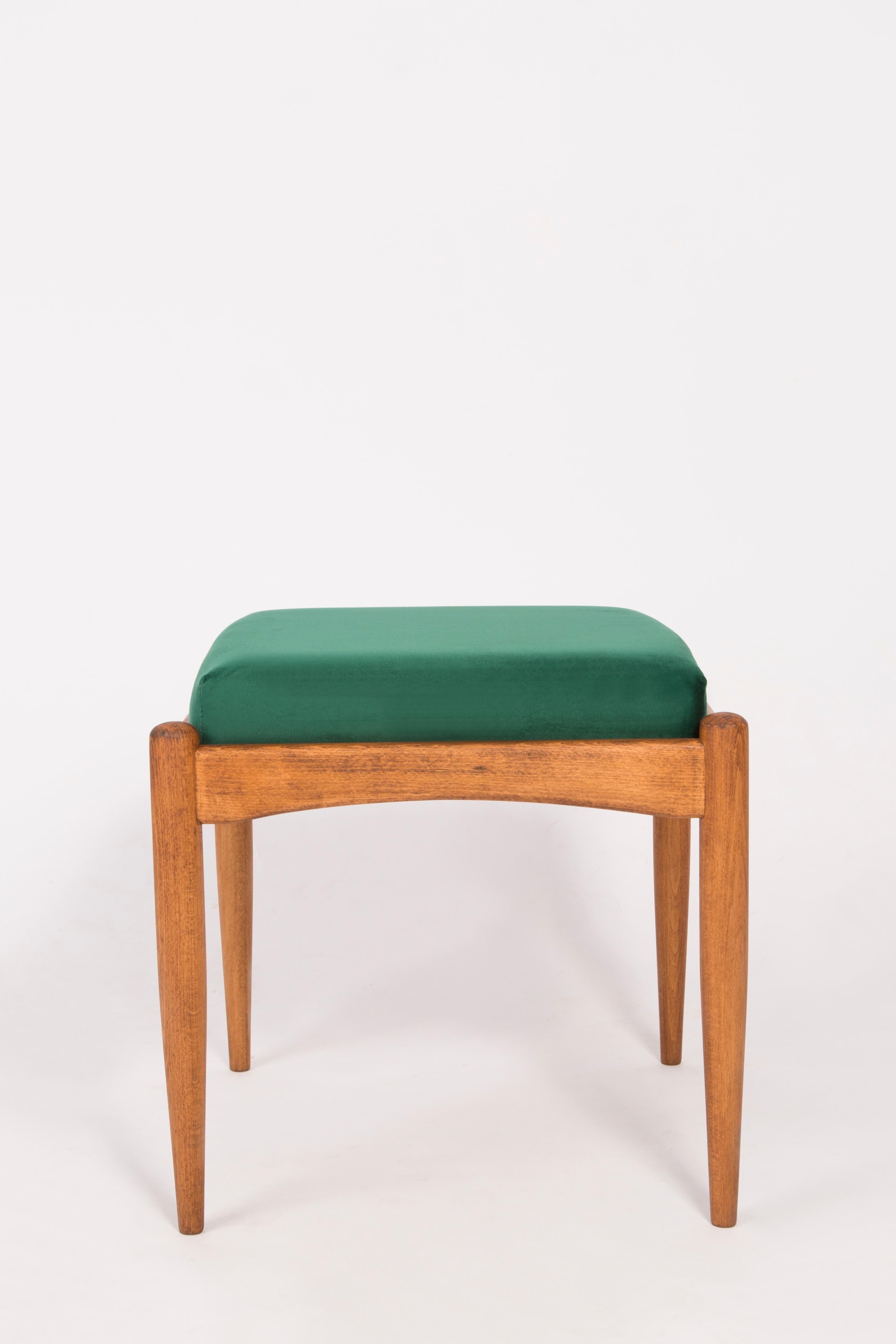 Ensemble de deux tabourets verts du 20ème siècle, années 1960
