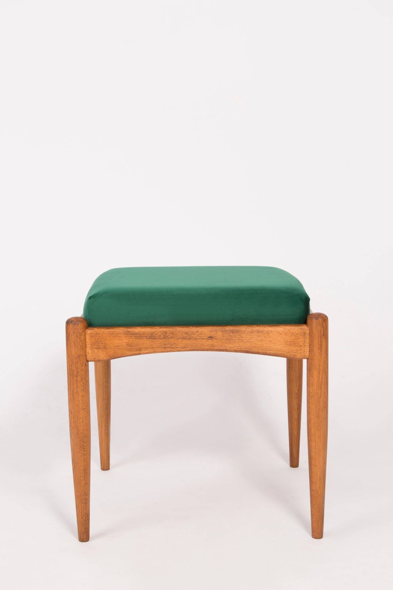 Ensemble de deux tabourets verts du 20ème siècle, années 1960