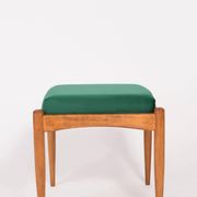 Ensemble de deux tabourets verts du 20ème siècle, années 1960