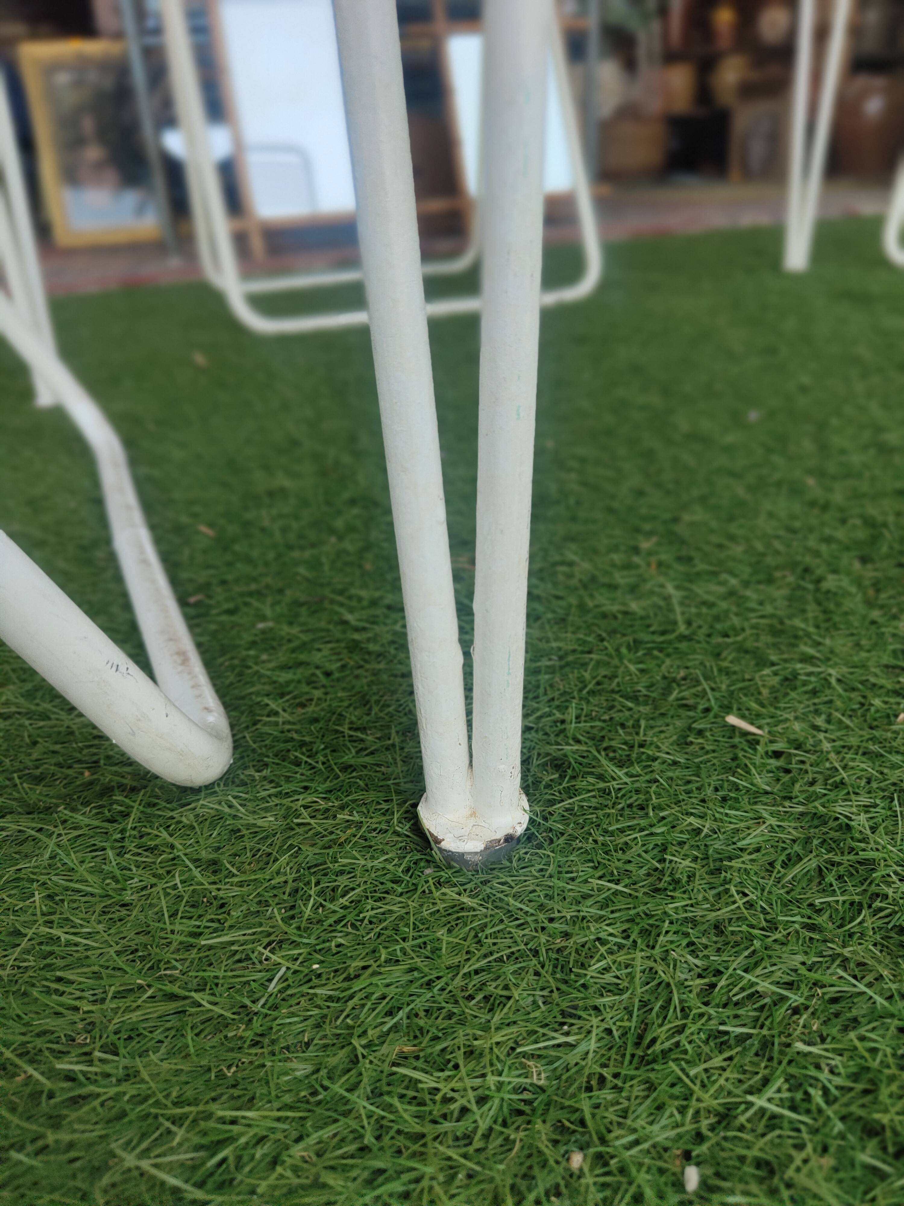 Table in the style of Mathieu Matégot, 1950s.