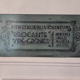Enseigne brocante