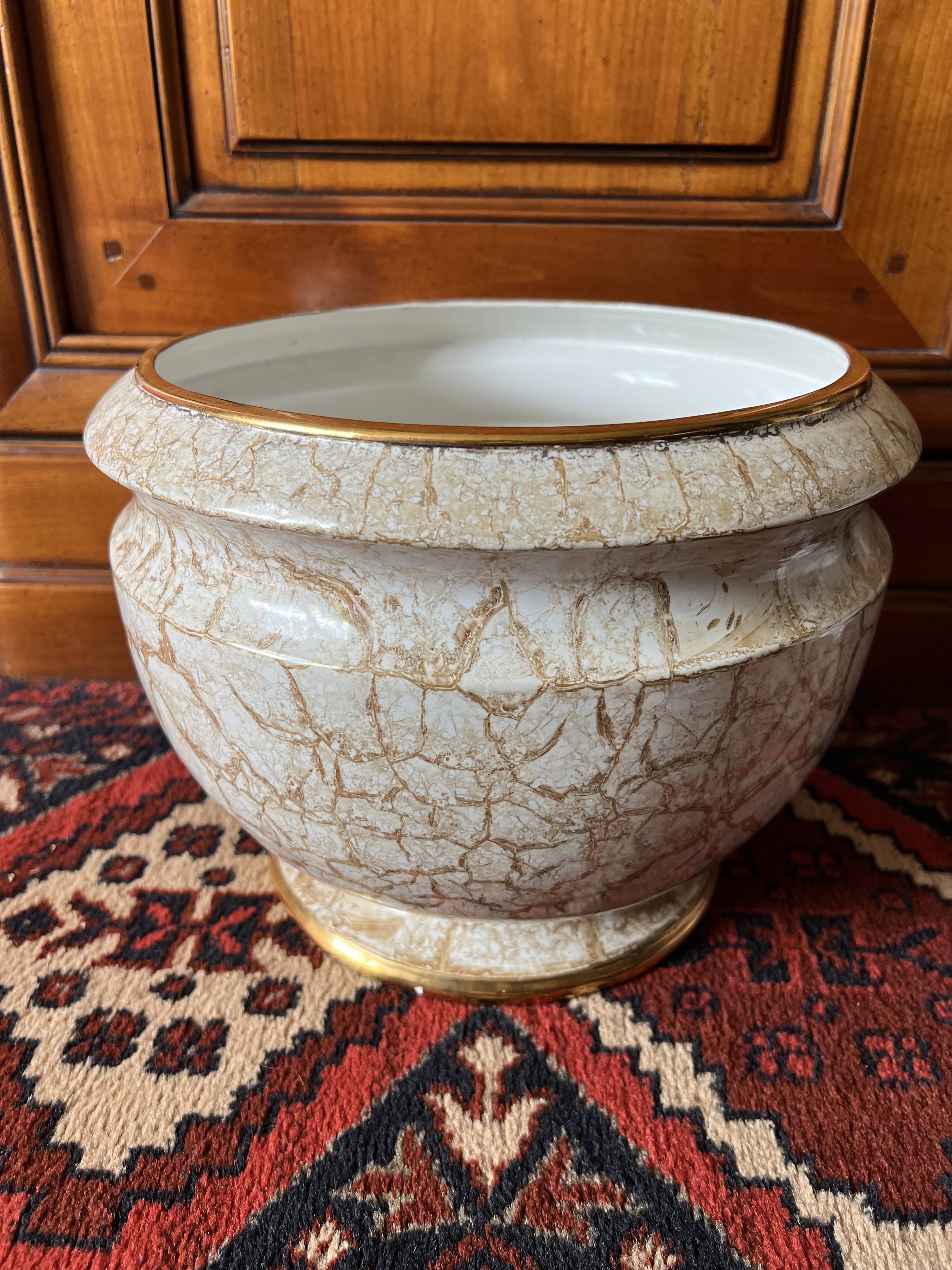 Lancel planter pot