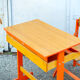 Desk with folding seat for children Fratelli Reguitti style Italia Anni '50