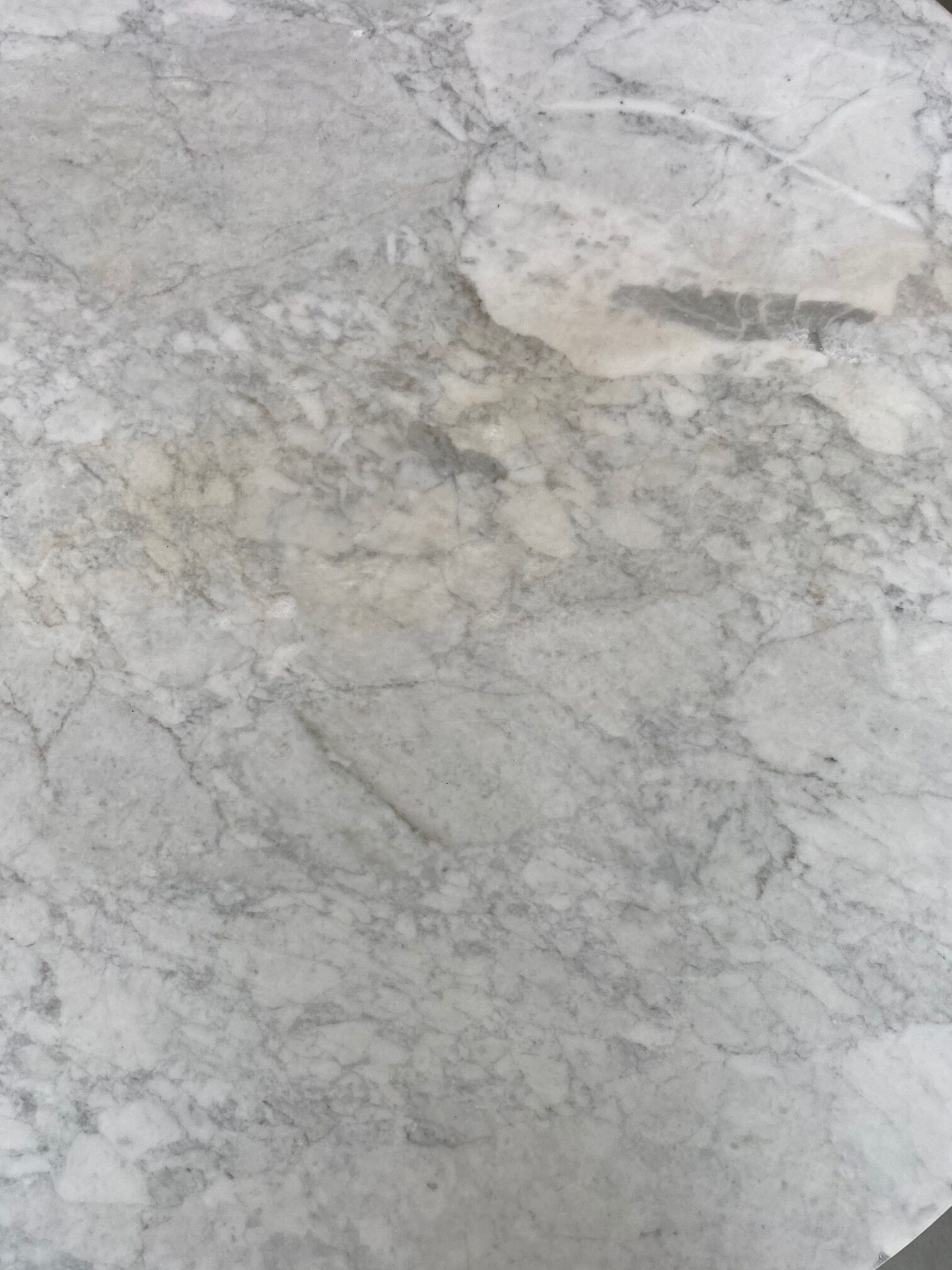 1970s marble round table