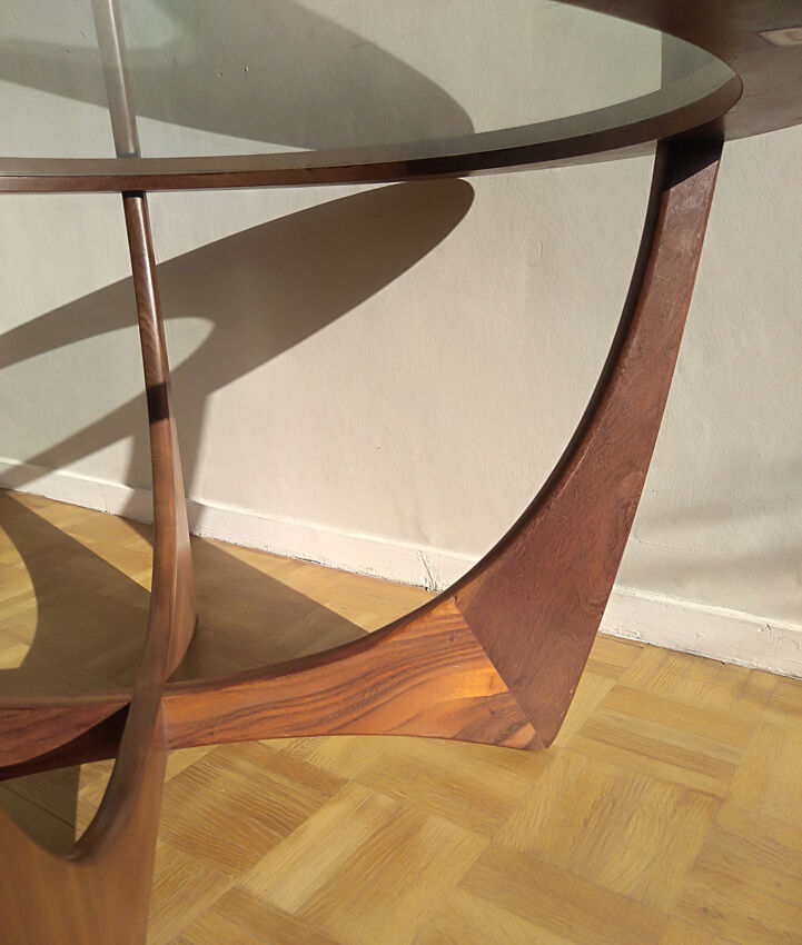 Astro round teak coffee table by Victor Wilkins for G Plan Edition - 1960