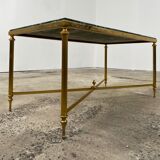 Marble and bronze coffee table 1960