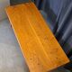 Brutalist elm coffee table