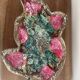 Enameled tray