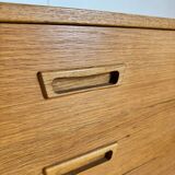 Oak chest of drawers, Denmark 1960