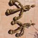 Pair of Louis XVI style wall sconces in bronze from the early 20th century, weighing 12 kg and 70 cm high.