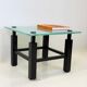 "Modernist" coffee table — France, 1980s