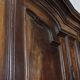 Antique walnut and poplar buffet, Italy 18th century