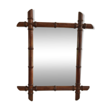 Bamboo imitation wooden mirror