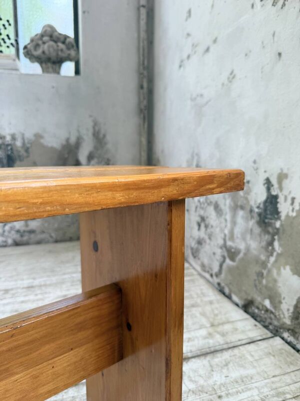 Tabouret, mobilier de montagne, 1970