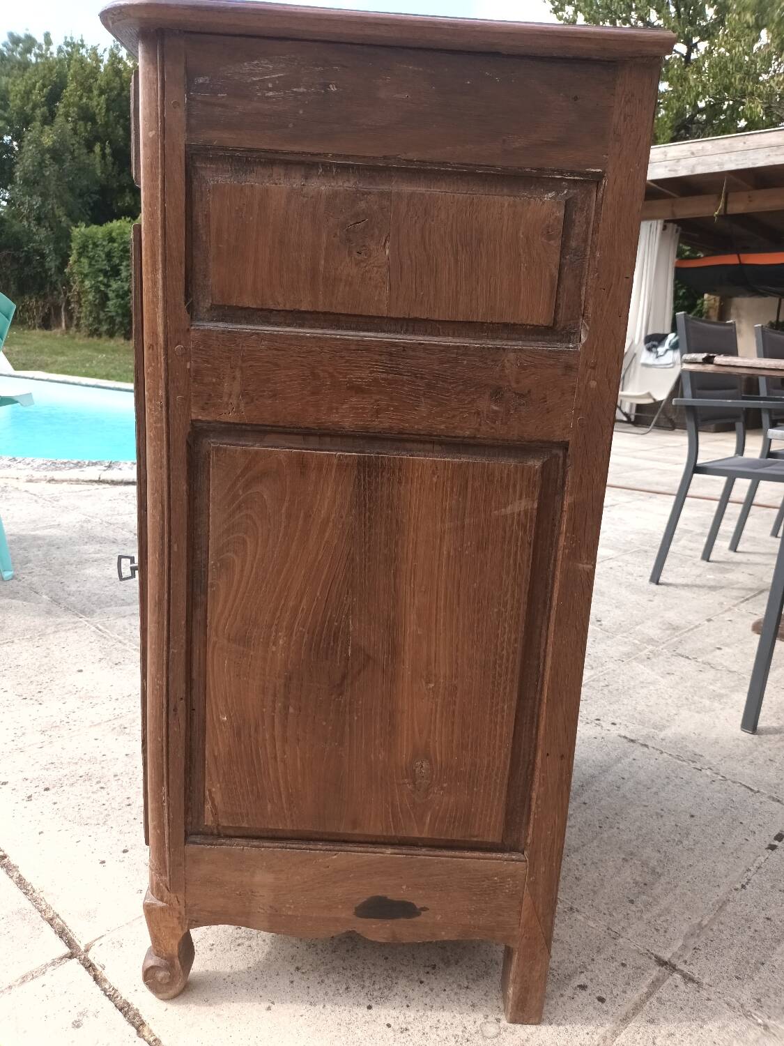 Antique jam cabinet