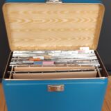 Vintage blue box ranking 12 folders suspended this. 1960