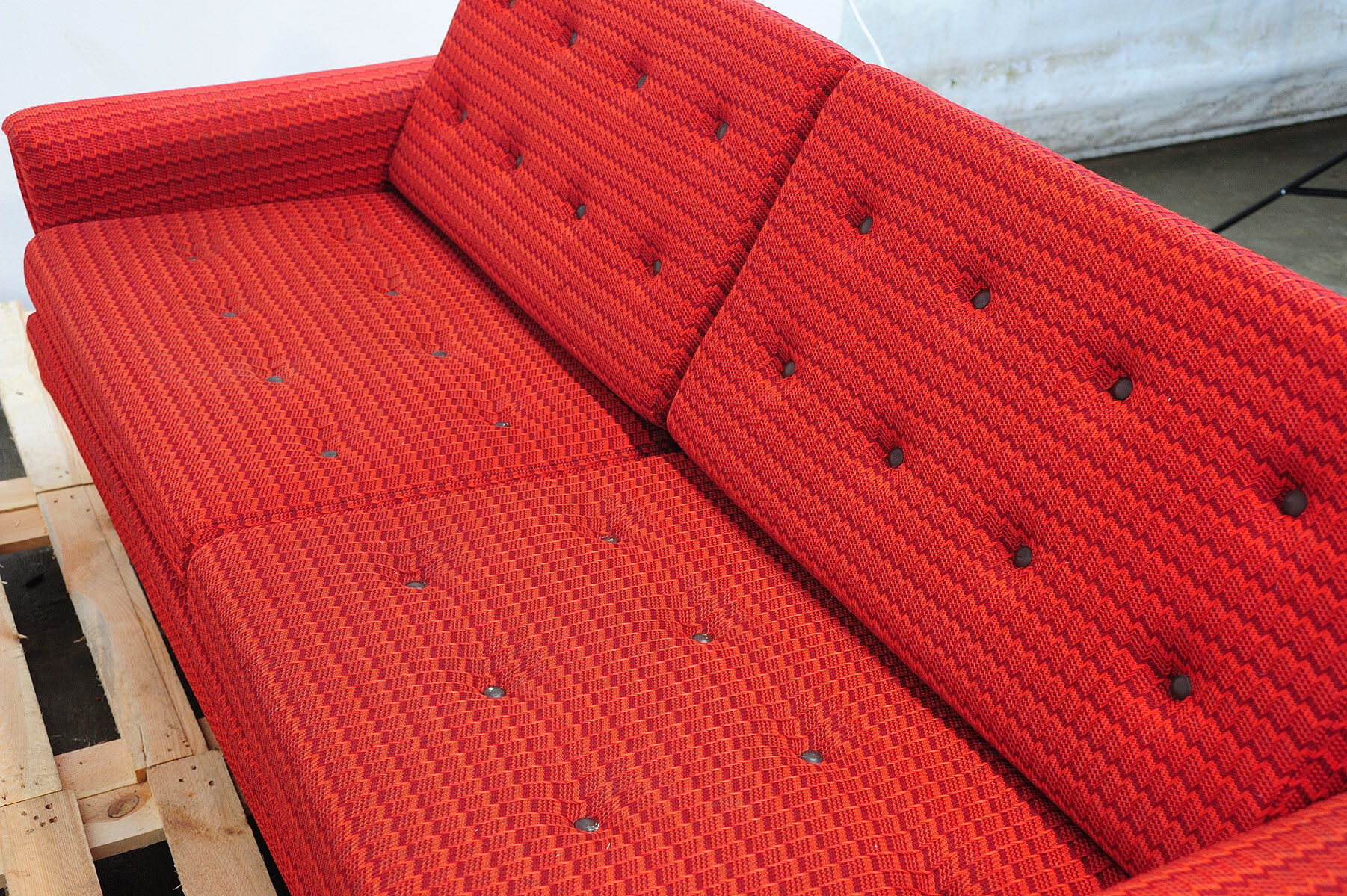 Ensemble de salon vintage bloc de l’Est, Tchécoslovaquie, années 1970