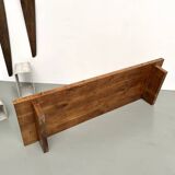 Solid oak coffee table, 1950s