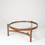 Round coffee table 775 Gianfranco Frattini Cassina 1960s