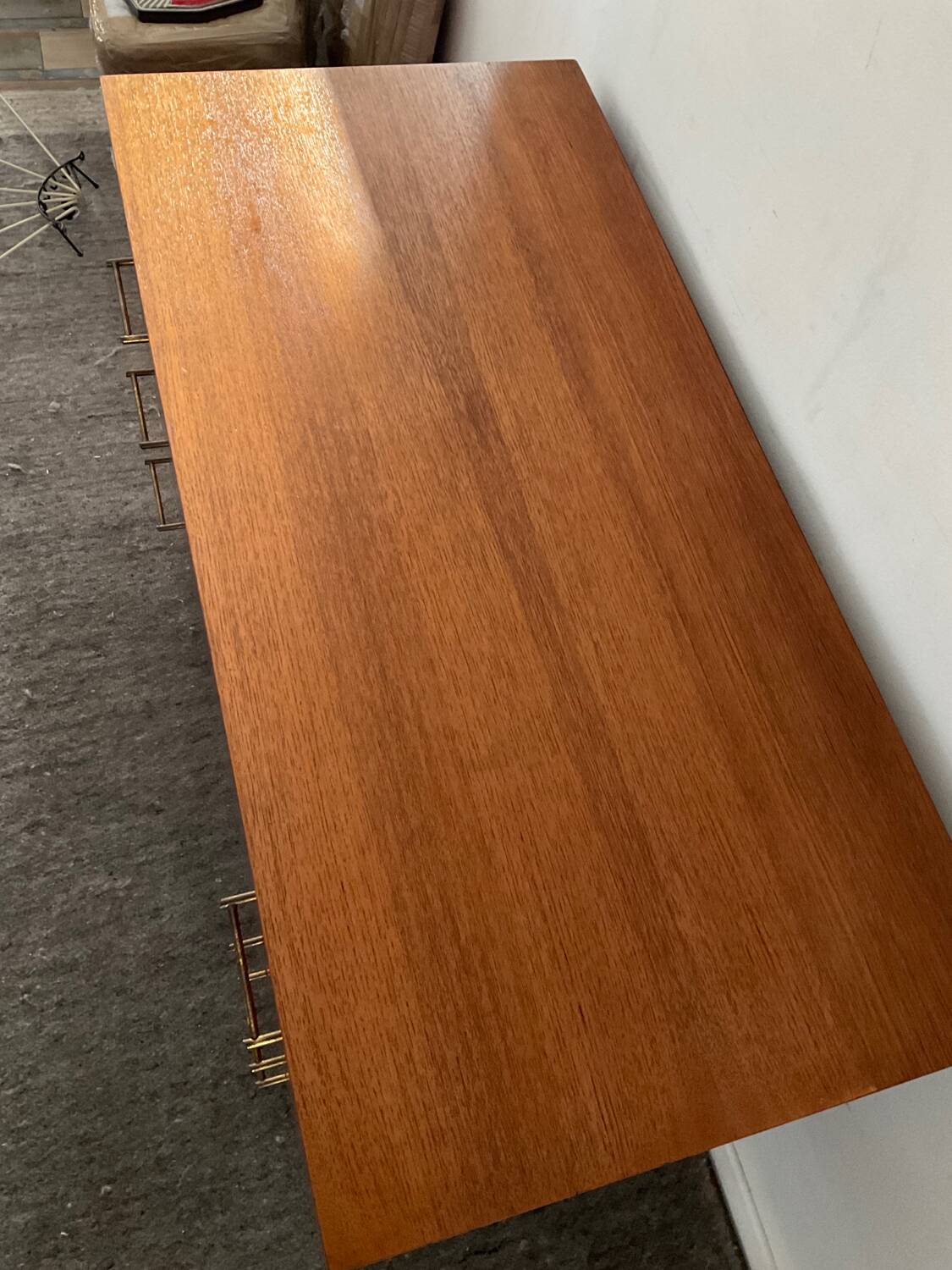 Commode scandinave en teck années 60-70