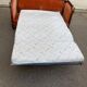 Convertible sofa bed Louis XVI daybed velvet
