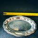 Rare vintage small oval plate Regency style 20 cm