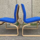 Paire de fauteuils danois