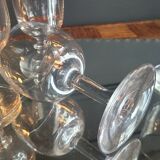 Balloon and tulip glasses 40's